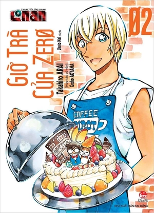 combo manga - thám tử lừng danh conan - giờ trà của zero: tập 1 - 3 (bộ 3 tập)