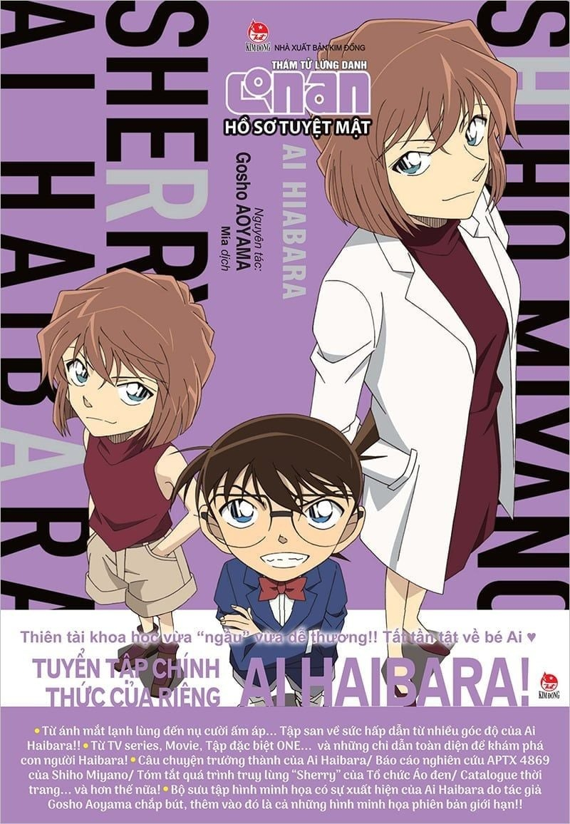 Combo Manga - Tham Tu Lung Danh Conan - Ho So Tuyet Mat (Bo 5 Cuon)