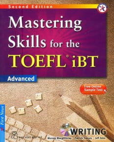 combo mastering skills for the toefl ibt - writing (sách kèm cd)