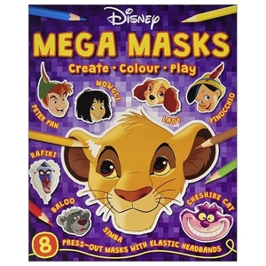 combo mega masks - create - colour - play