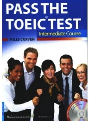 combo pass the toeic test - intermediate course (sách kèm cd)