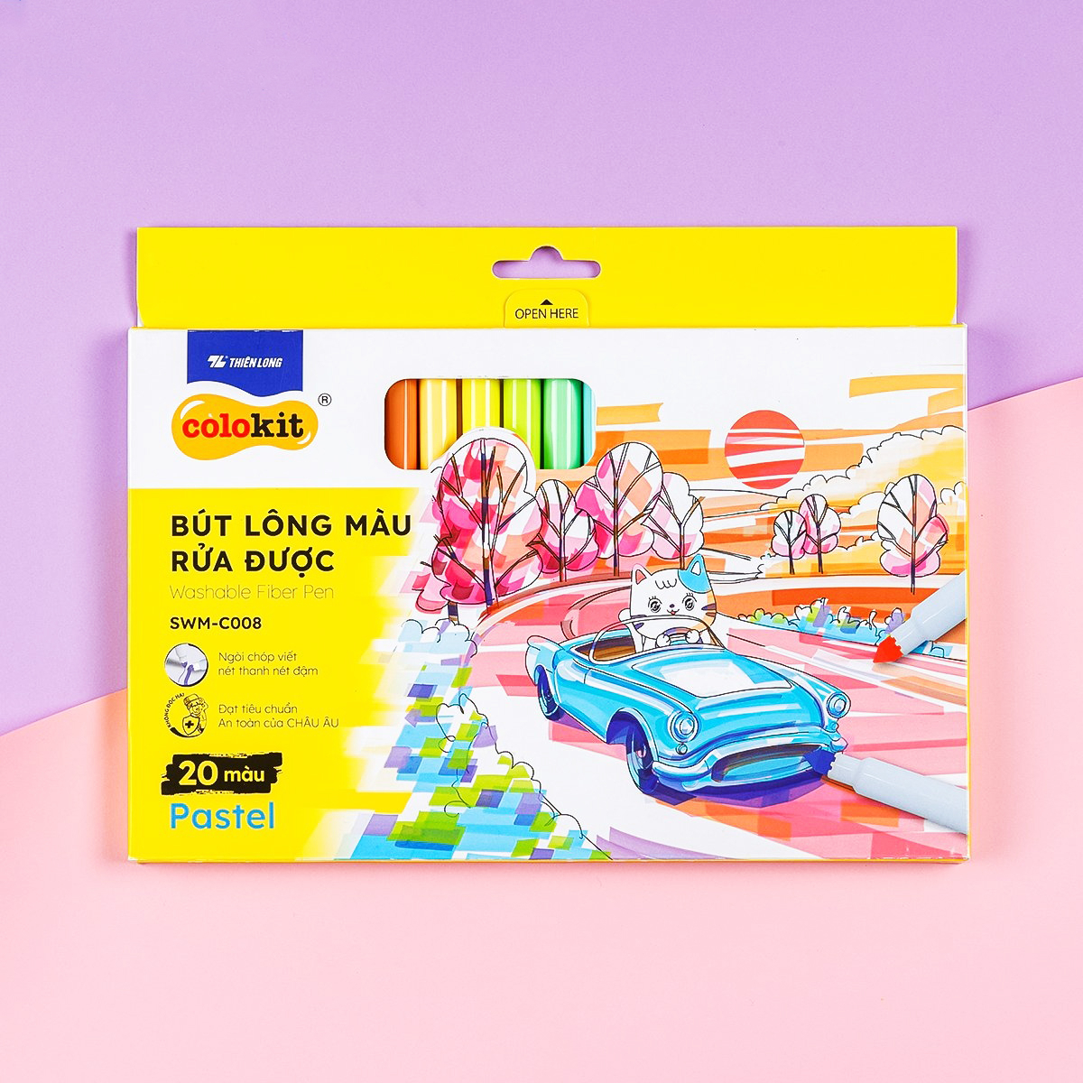 combo quà tặng tô màu bé gái - combo 2