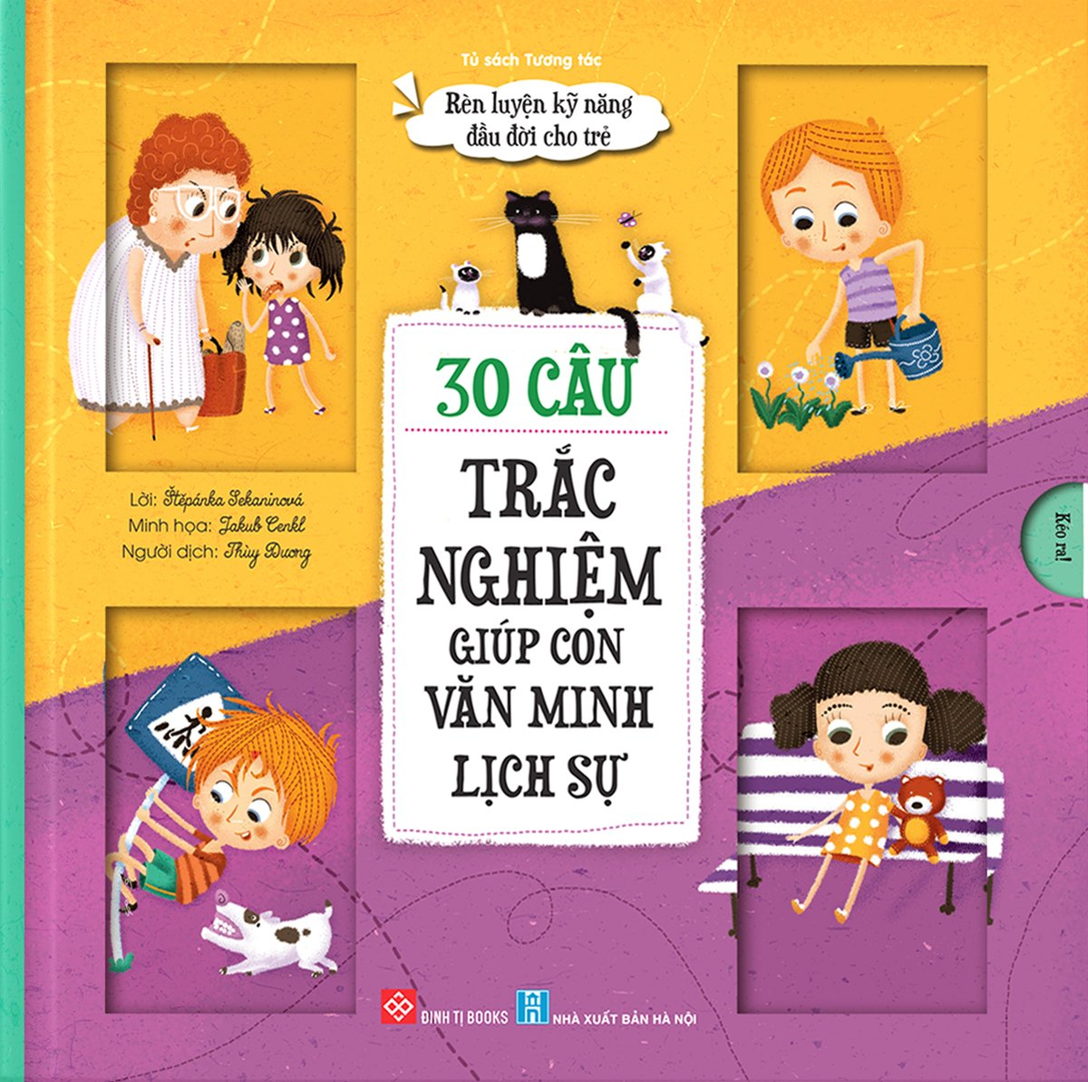combo sách 30 câu trắc nghiệm giúp con bảo vệ bản thân + 30 câu trắc nghiệm giúp con văn minh lịch sự (bộ 2 cuốn)