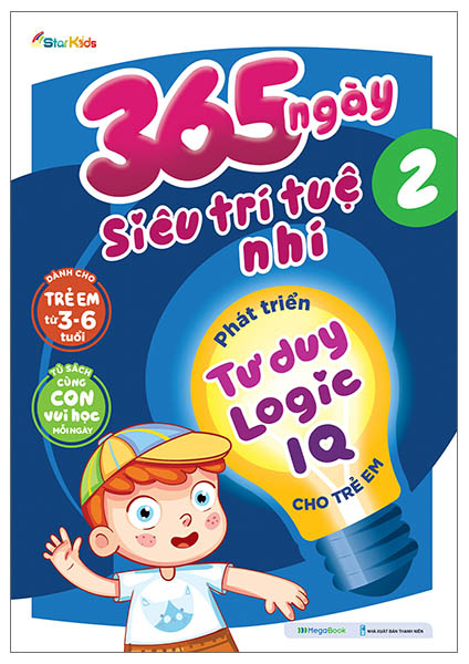 combo sách 365 ngày siêu trí tuệ nhí - phát triển tư duy logic iq cho trẻ em (bộ 5 cuốn)