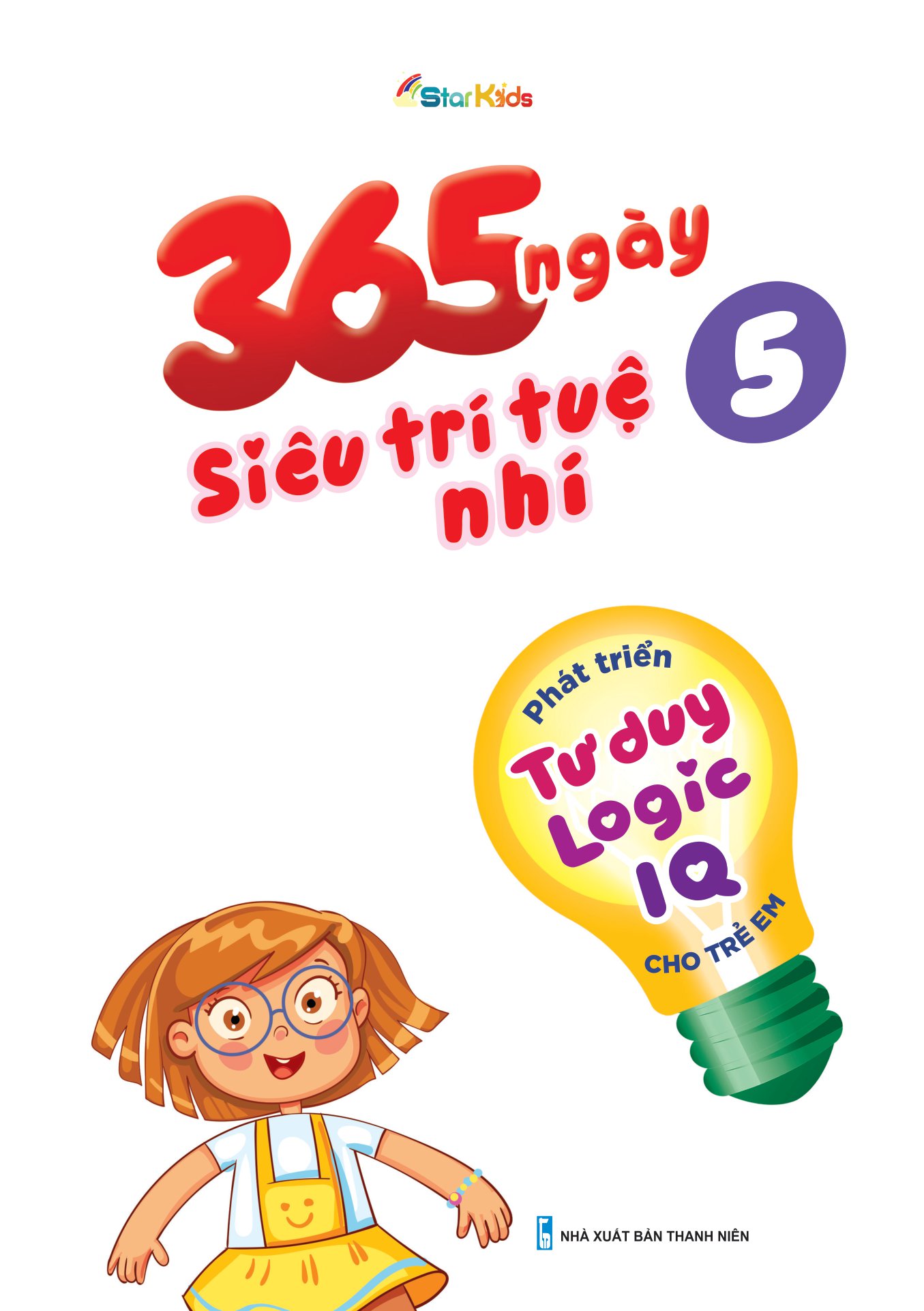 combo sách 365 ngày siêu trí tuệ nhí - phát triển tư duy logic iq cho trẻ em (bộ 5 cuốn)