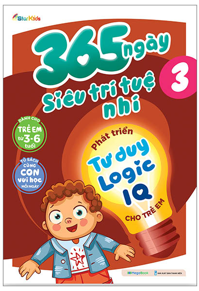 combo sách 365 ngày siêu trí tuệ nhí - phát triển tư duy logic iq cho trẻ em (bộ 5 cuốn)