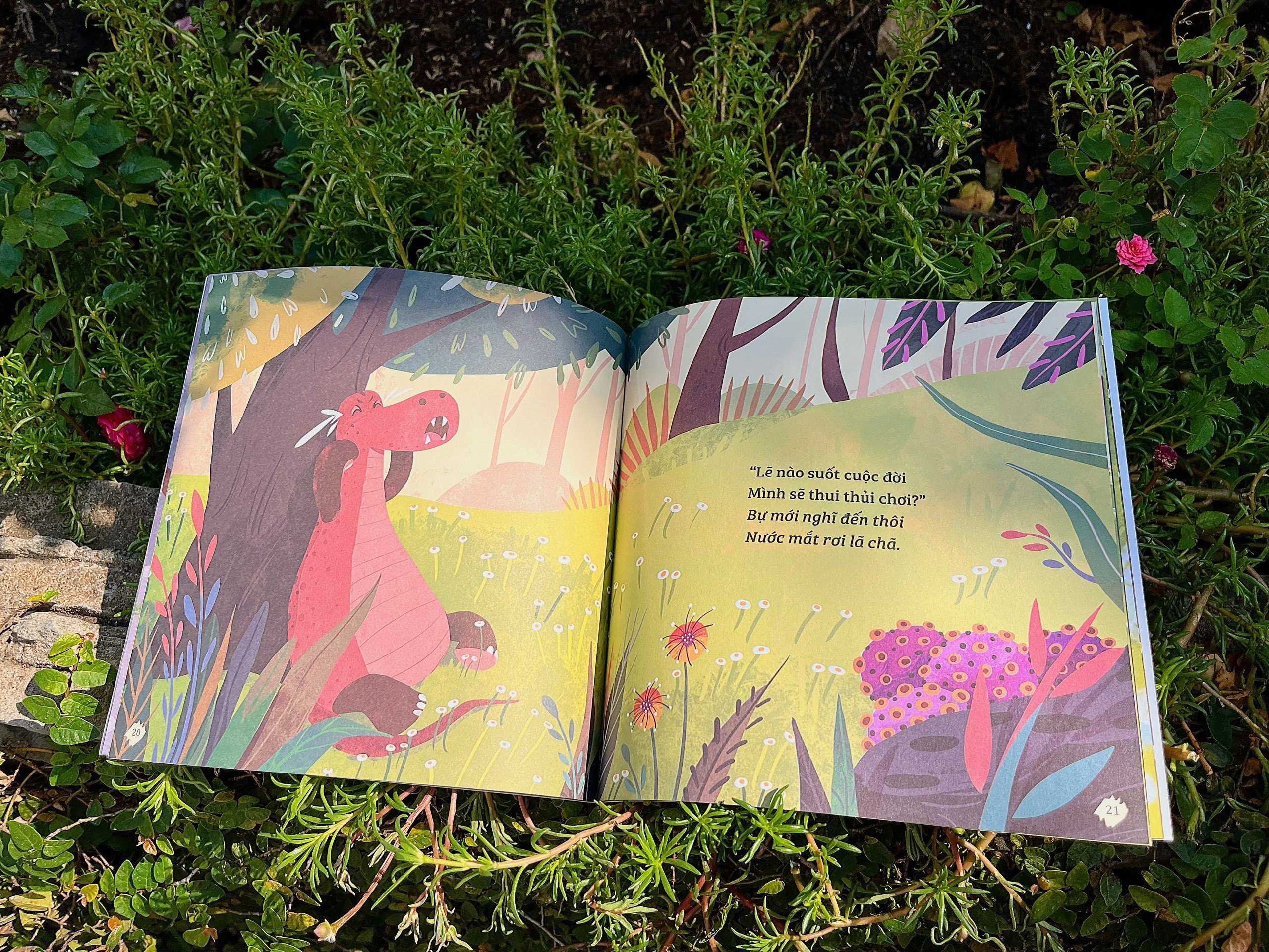 combo sách bé học yêu thương và chia sẻ - ai là siêu sao? + bảy bông hoa của gấu con + cho khủng long chơi với! (bộ 3 cuốn)