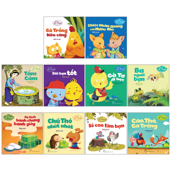 combo sách bé tập kể chuyện 2 (bộ 10 cuốn)