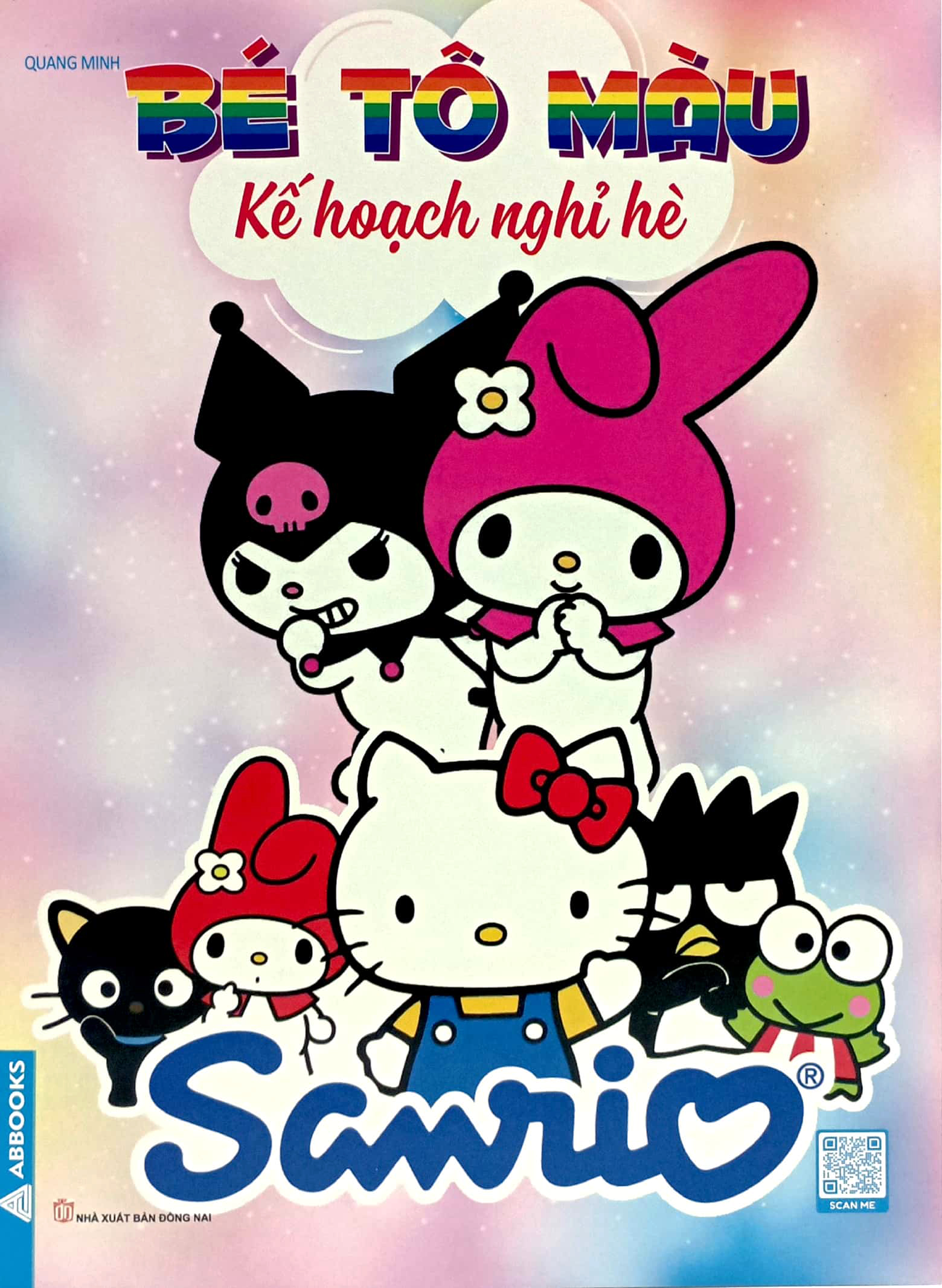 combo sách bé tô màu hello kitty (bộ 3 cuốn)