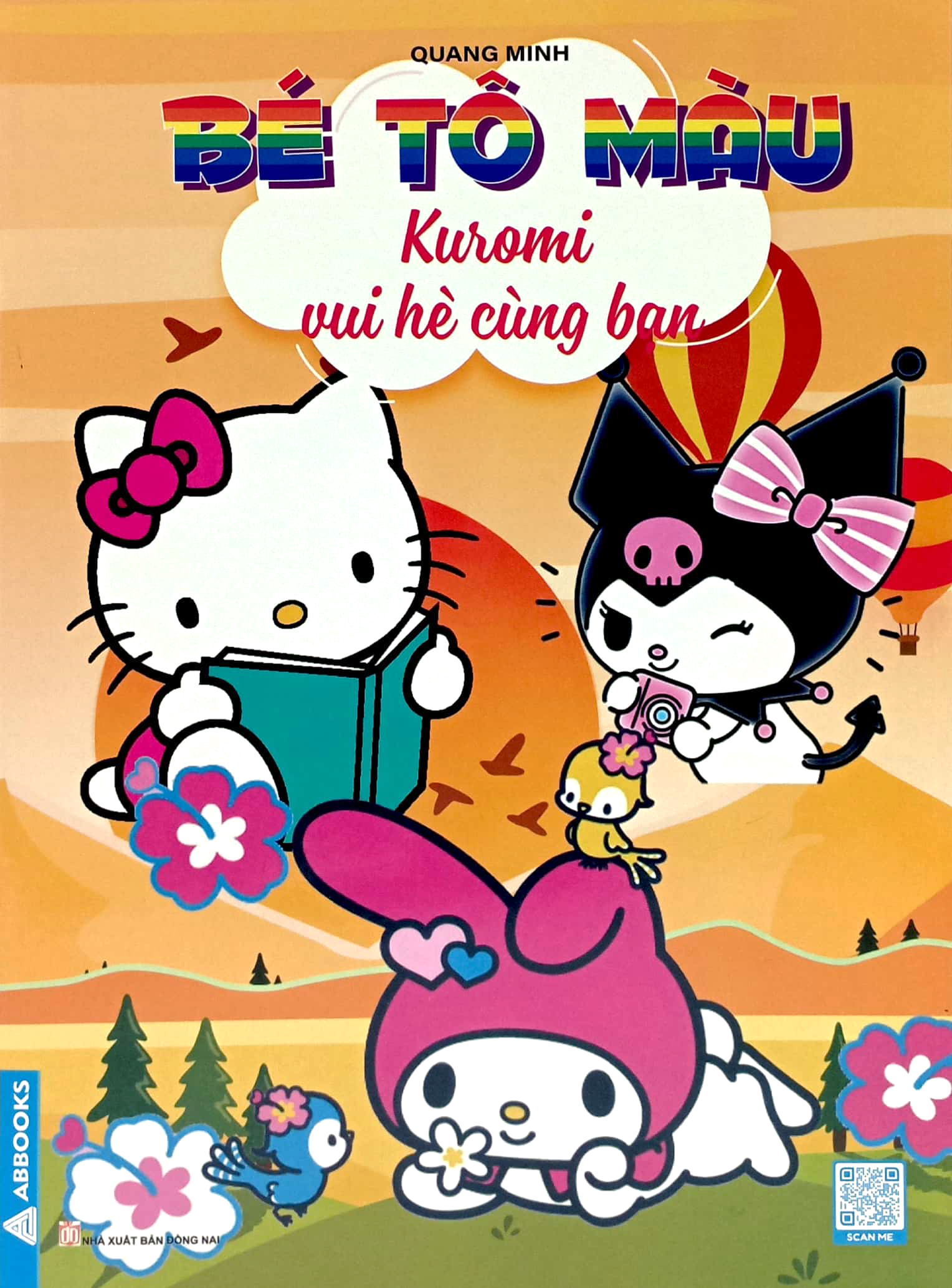 combo sách bé tô màu hello kitty (bộ 3 cuốn)