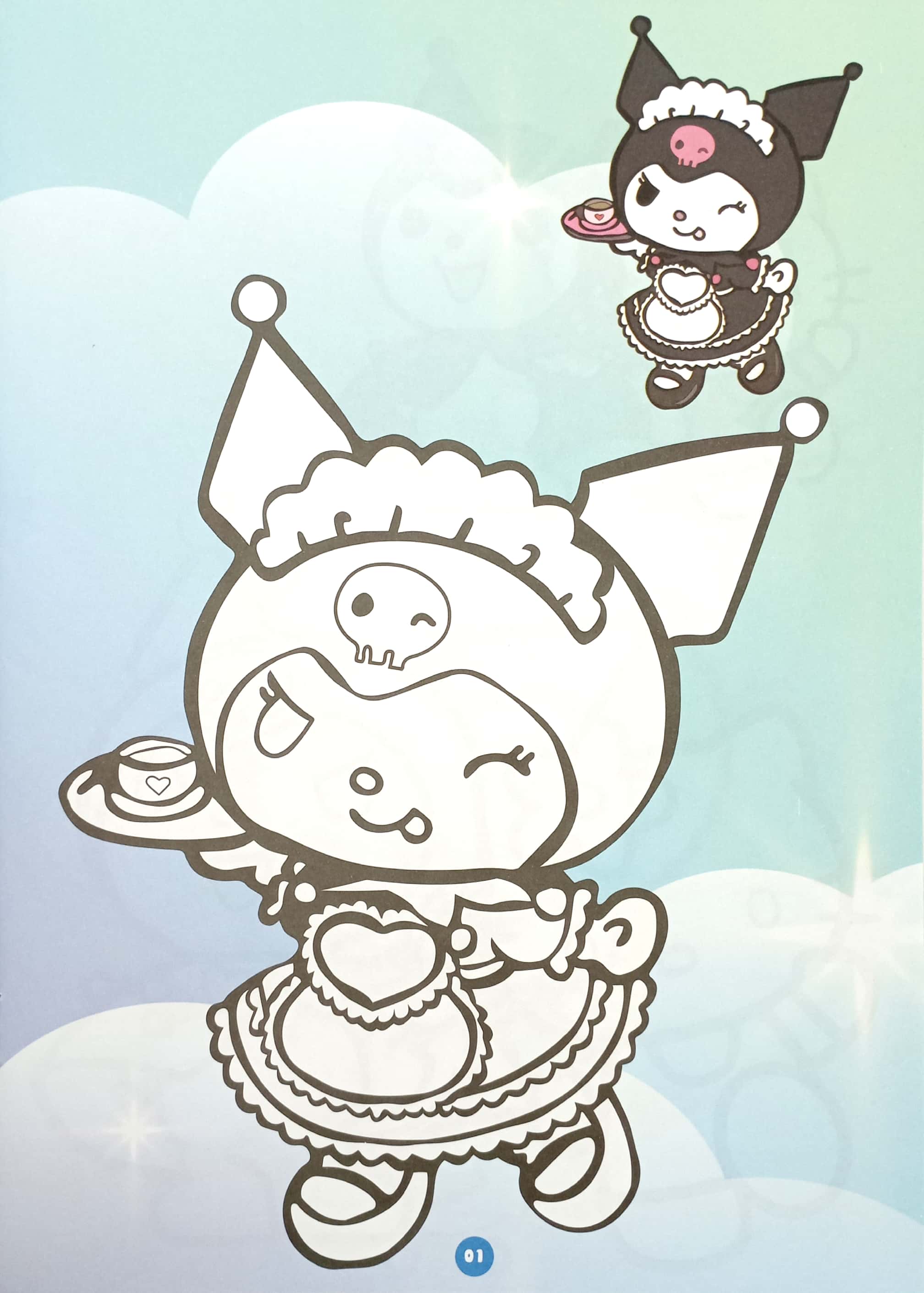 combo sách bé tô màu hello kitty (bộ 3 cuốn)