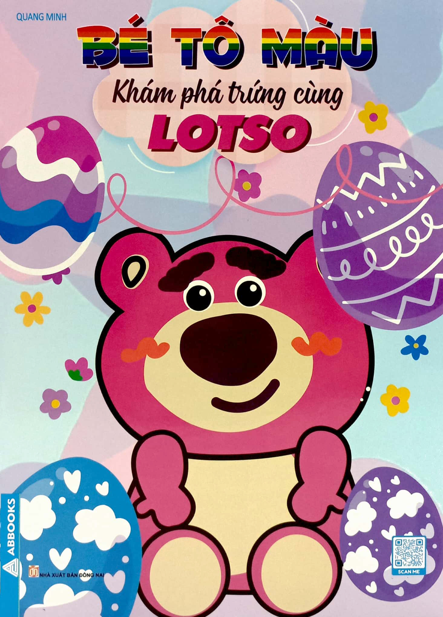 combo sách bé tô màu lotso (bộ 4 cuốn)