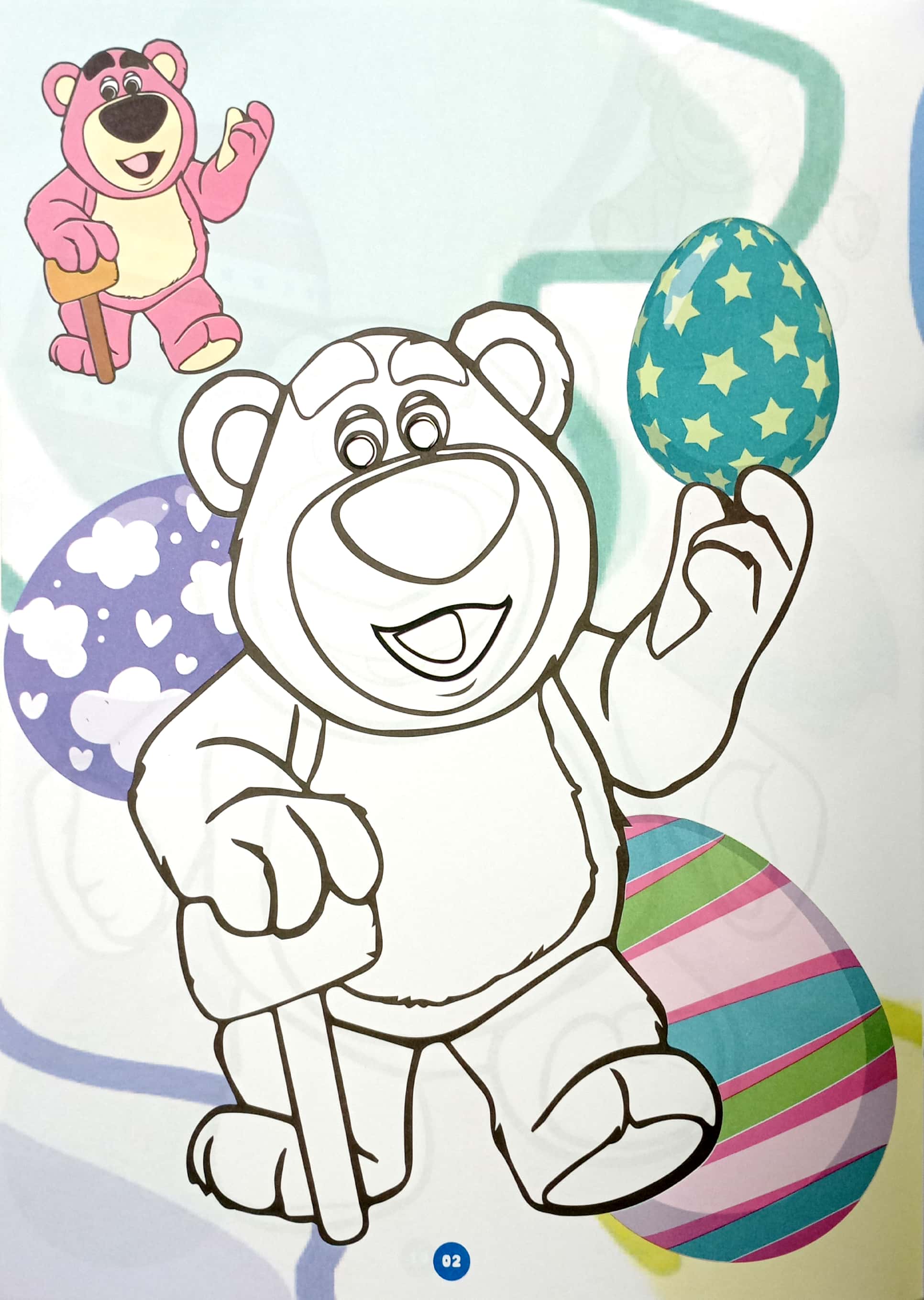 combo sách bé tô màu lotso (bộ 4 cuốn)