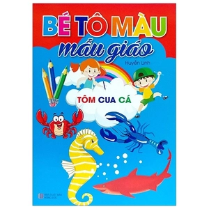 combo sách bé tô màu mẫu giáo (bộ 10 cuốn)