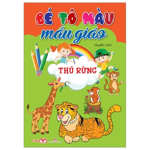 combo sách bé tô màu mẫu giáo (bộ 10 cuốn)