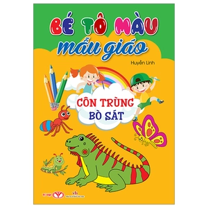 combo sách bé tô màu mẫu giáo (bộ 10 cuốn)