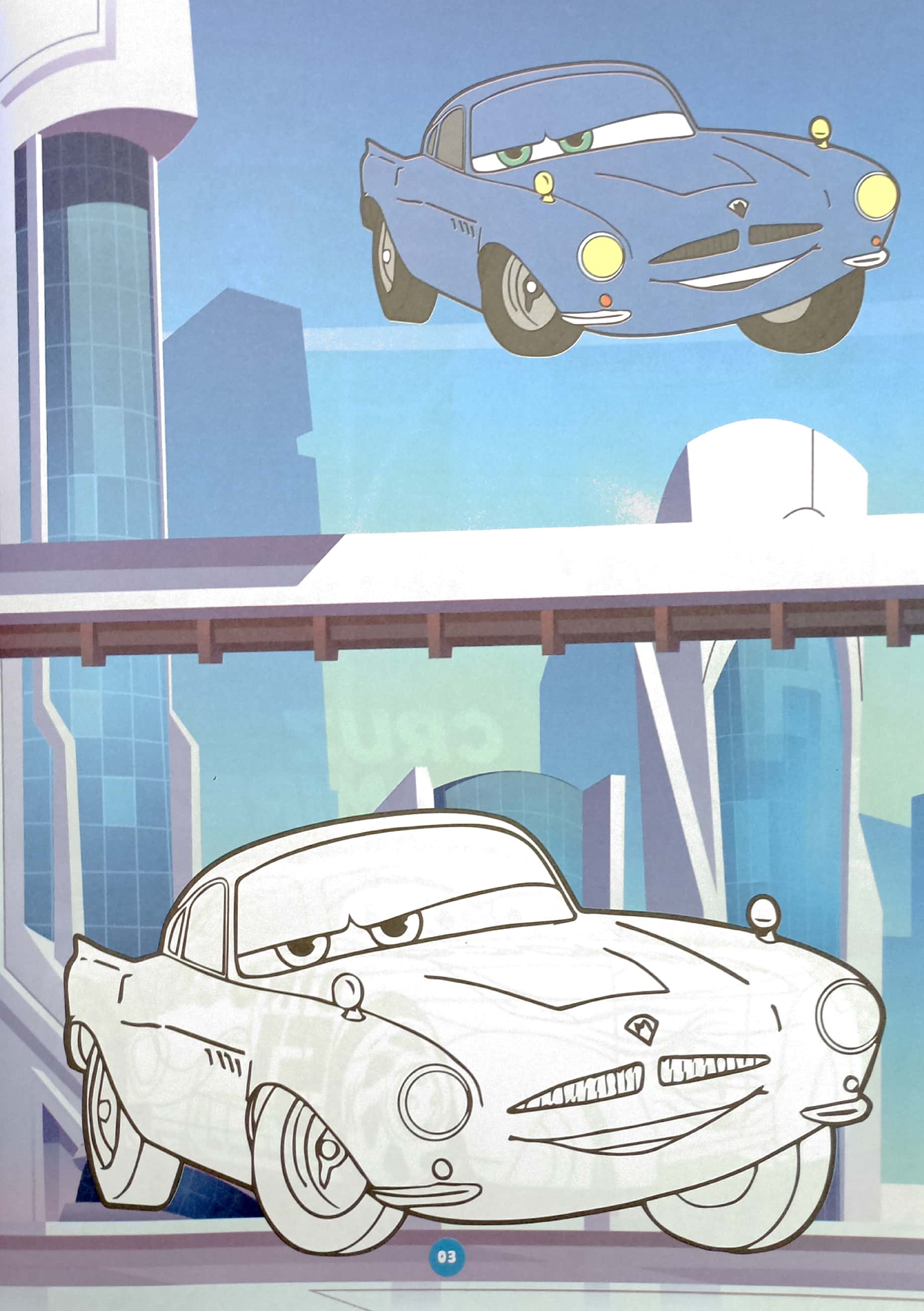 combo sách bé tô màu - vương quốc xe hơi (bộ 4 cuốn)