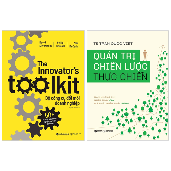 combo sách bộ công cụ đổi mới doanh nghiệp + quản trị chiến lược thực chiến (bộ 2 cuốn)