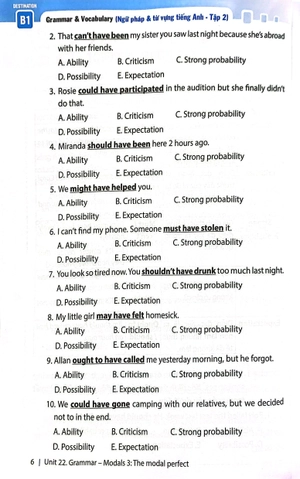 combo sách destination b1 - ngữ pháp và từ vựng tiếng anh (bộ 2 cuốn)