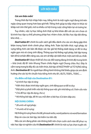 combo sách destination b1 - ngữ pháp và từ vựng tiếng anh (bộ 2 cuốn)