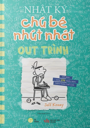 combo sách diary of a wimpy kid 18: no brainer + nhật ký chú bé nhút nhát - tập 18: out trình (bộ 2 cuốn)