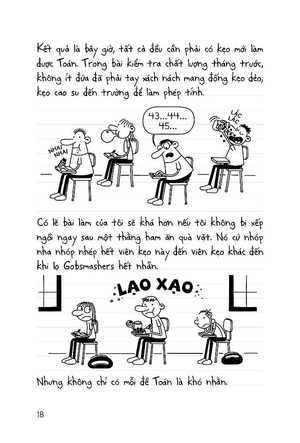 combo sách diary of a wimpy kid 18: no brainer + nhật ký chú bé nhút nhát - tập 18: out trình (bộ 2 cuốn)