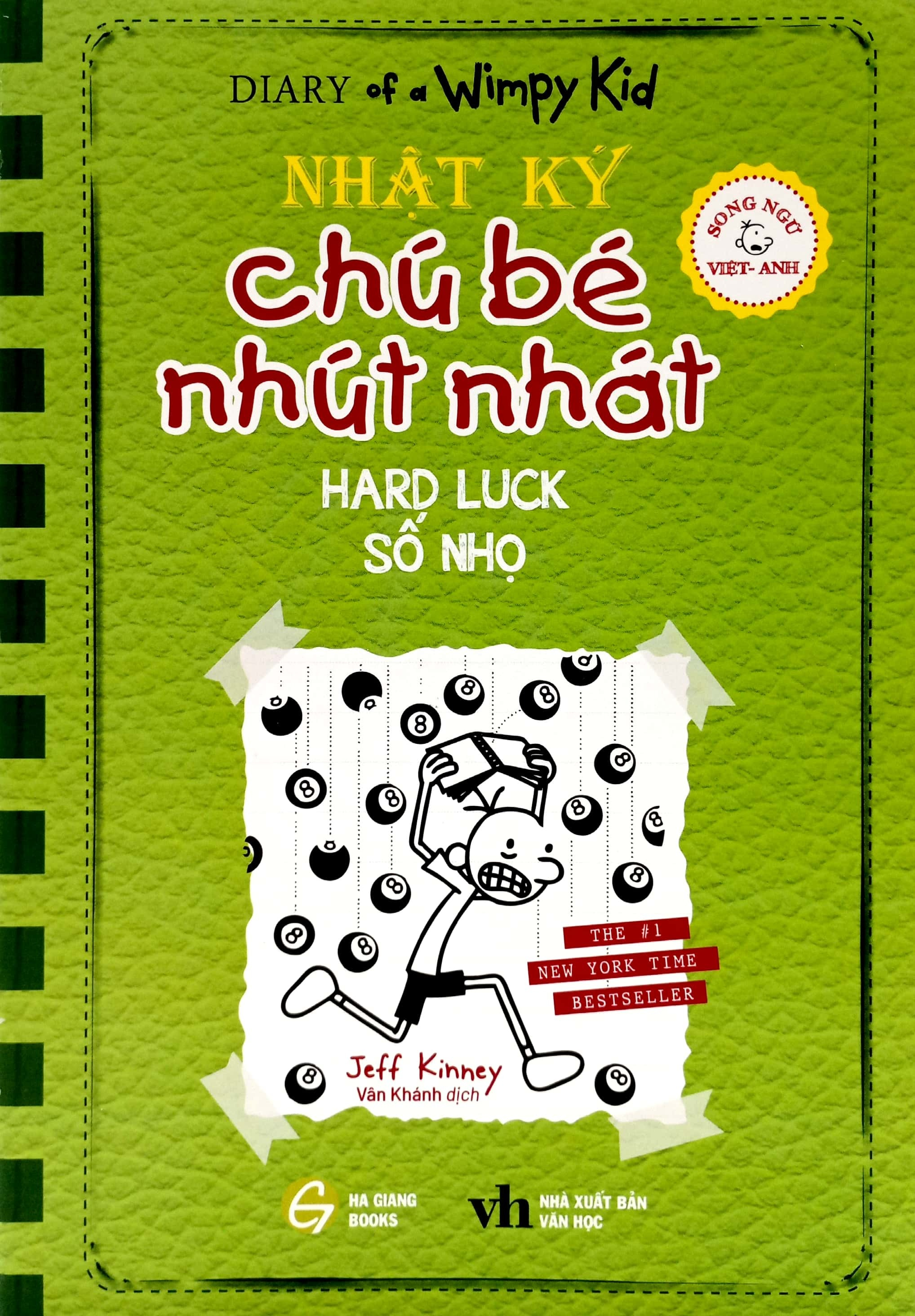 combo sách diary of a wimpy kid - nhật ký chú bé nhút nhát - song ngữ việt-anh: tập 1 - 18 (bộ 18 cuốn)