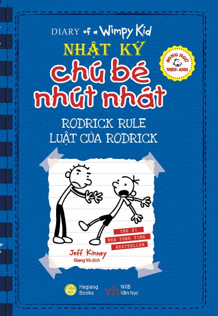 combo sách diary of a wimpy kid - nhật ký chú bé nhút nhát - song ngữ việt-anh: tập 1 - 18 (bộ 18 cuốn)