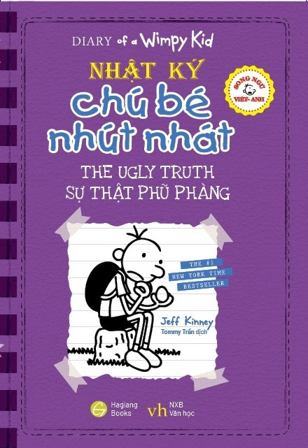 combo sách diary of a wimpy kid - nhật ký chú bé nhút nhát - song ngữ việt-anh: tập 1 - 18 (bộ 18 cuốn)