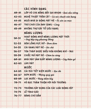 combo sách động vật có tầm ảnh hưởng - nguồn cảm hứng cho những công trình kiến trúc của loài người (bộ 3 cuốn)