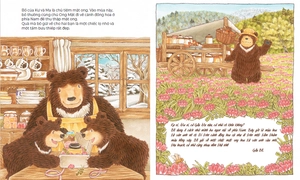 combo sách ehon nhật bản bìa cứng - tiệm bánh mỳ lừng danh + tiệm súp lừng danh + tiệm mật ong lừng danh bộ 3 cuốn)