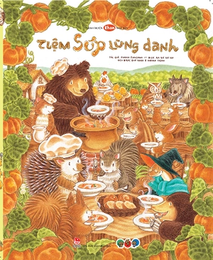 combo sách ehon nhật bản bìa cứng - tiệm bánh mỳ lừng danh + tiệm súp lừng danh + tiệm mật ong lừng danh bộ 3 cuốn)