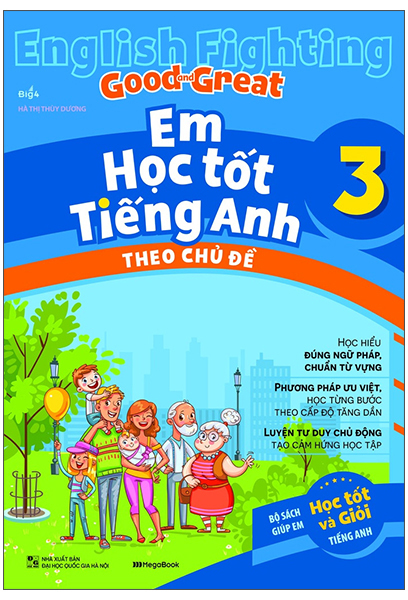 combo sách em học tốt tiếng anh + đề ôn tập từ vựng và cấu trúc tiếng anh lớp 3 (bộ 2 cuốn)