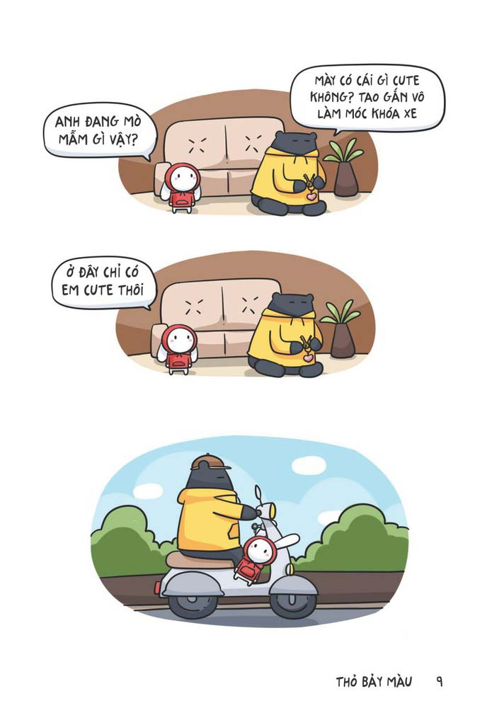 combo sách gia đình gãi ngứa - tuyển tập khi người lớn …… trẻ con + thỏ bảy màu và những người nghĩ nó là bạn (bộ 2 cuốn)