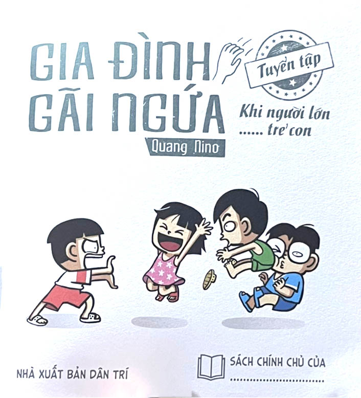 combo sách gia đình gãi ngứa - tuyển tập khi người lớn …… trẻ con + thỏ bảy màu và những người nghĩ nó là bạn (bộ 2 cuốn)