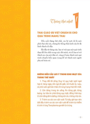 combo sách hành trình thai giáo 280 ngày - mỗi ngày đọc một trang + lần đầu làm mẹ (bộ 2 cuốn)