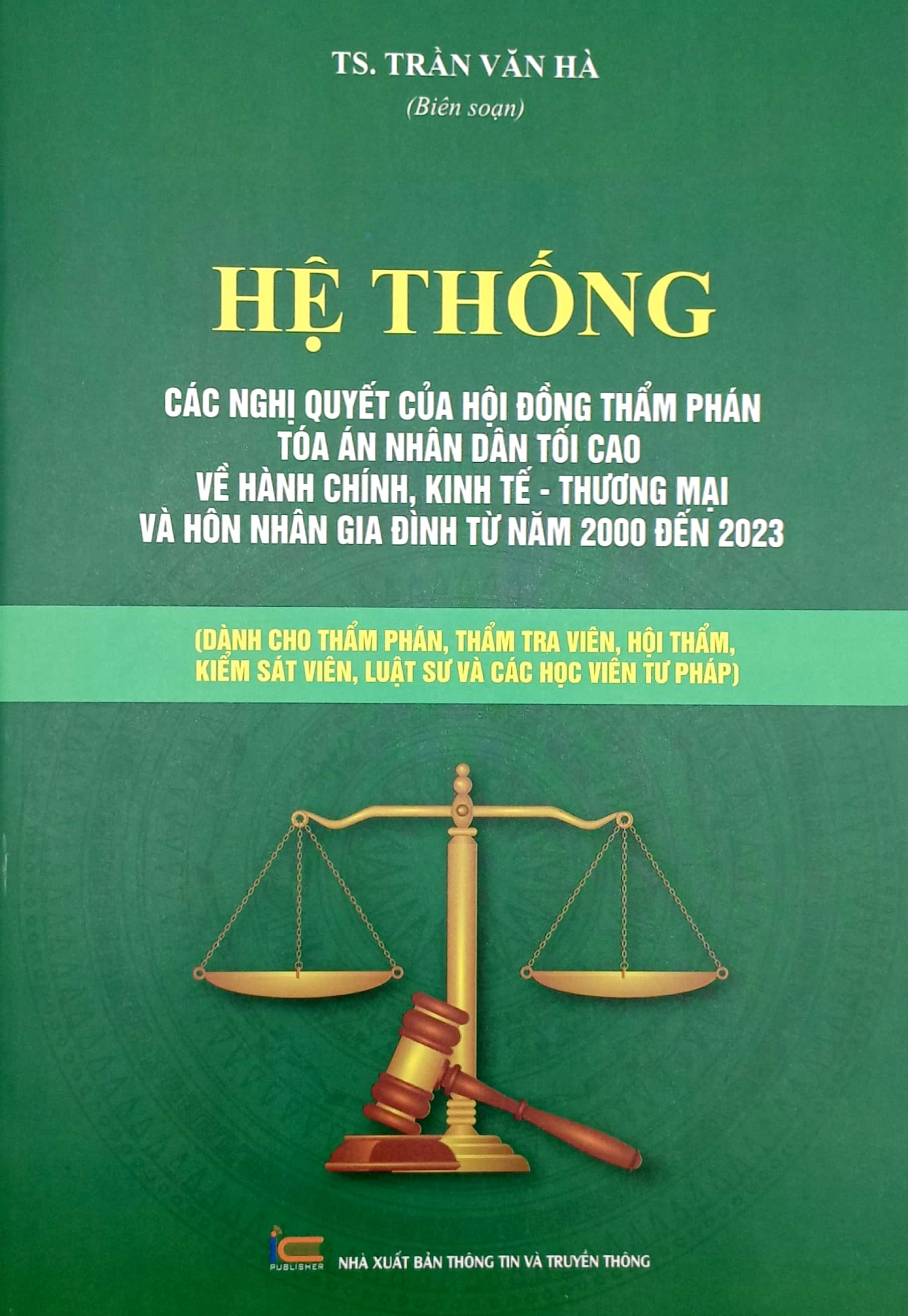 combo sách hệ thống các nghị quyết của hội đồng thẩm phán tòa án nhân dân tối cao (bộ 3 cuốn)