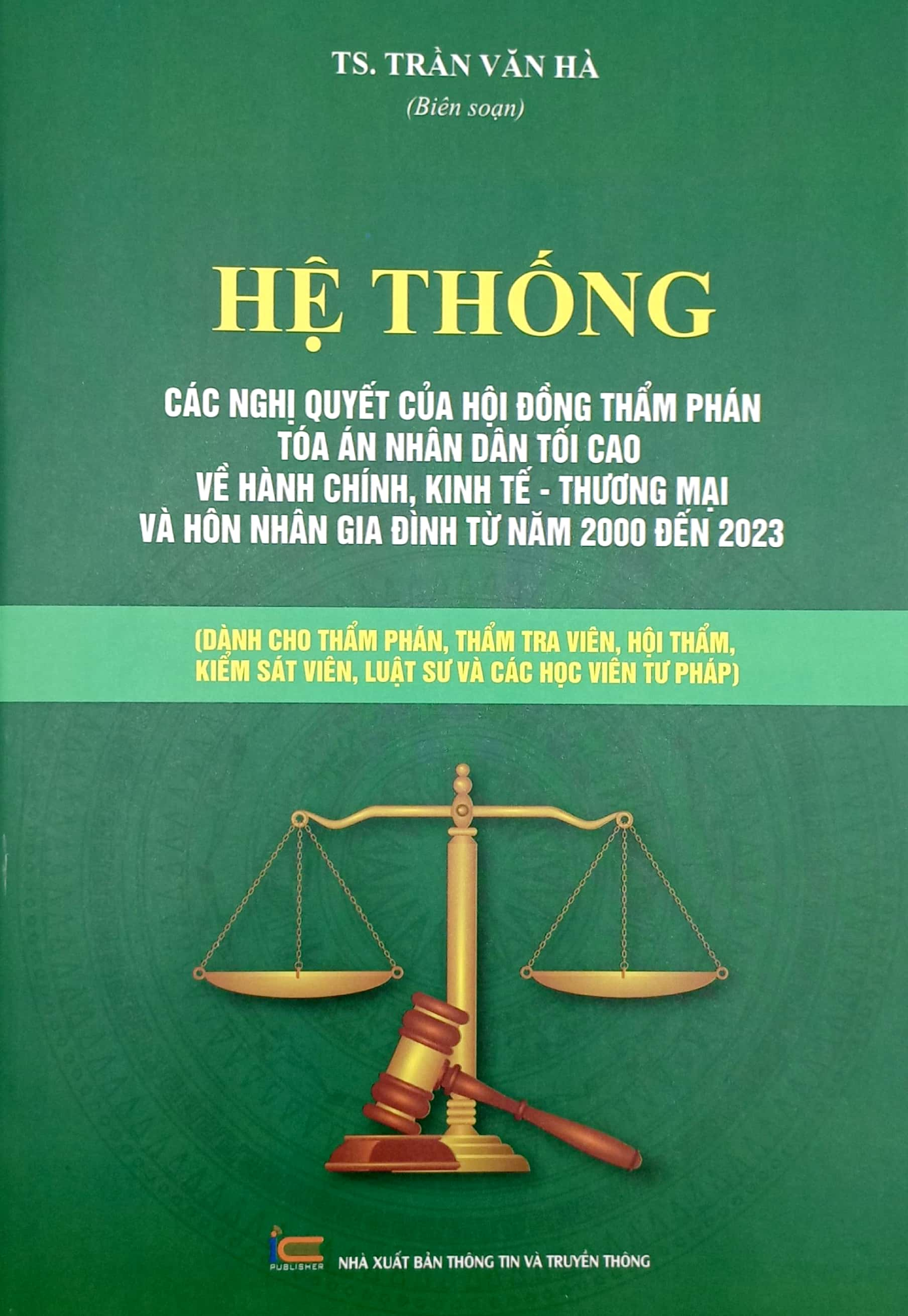 combo sách hệ thống các nghị quyết của hội đồng thẩm phán tòa án nhân dân tối cao (bộ 3 cuốn)