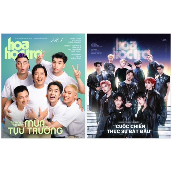 Combo Sach Hoa Hoc Tro - So 1463 - San Sang "Bat Nap" Don Mua Tuu Truong Cung Bao Niem Vui Moi (Bo 5 Cuon)