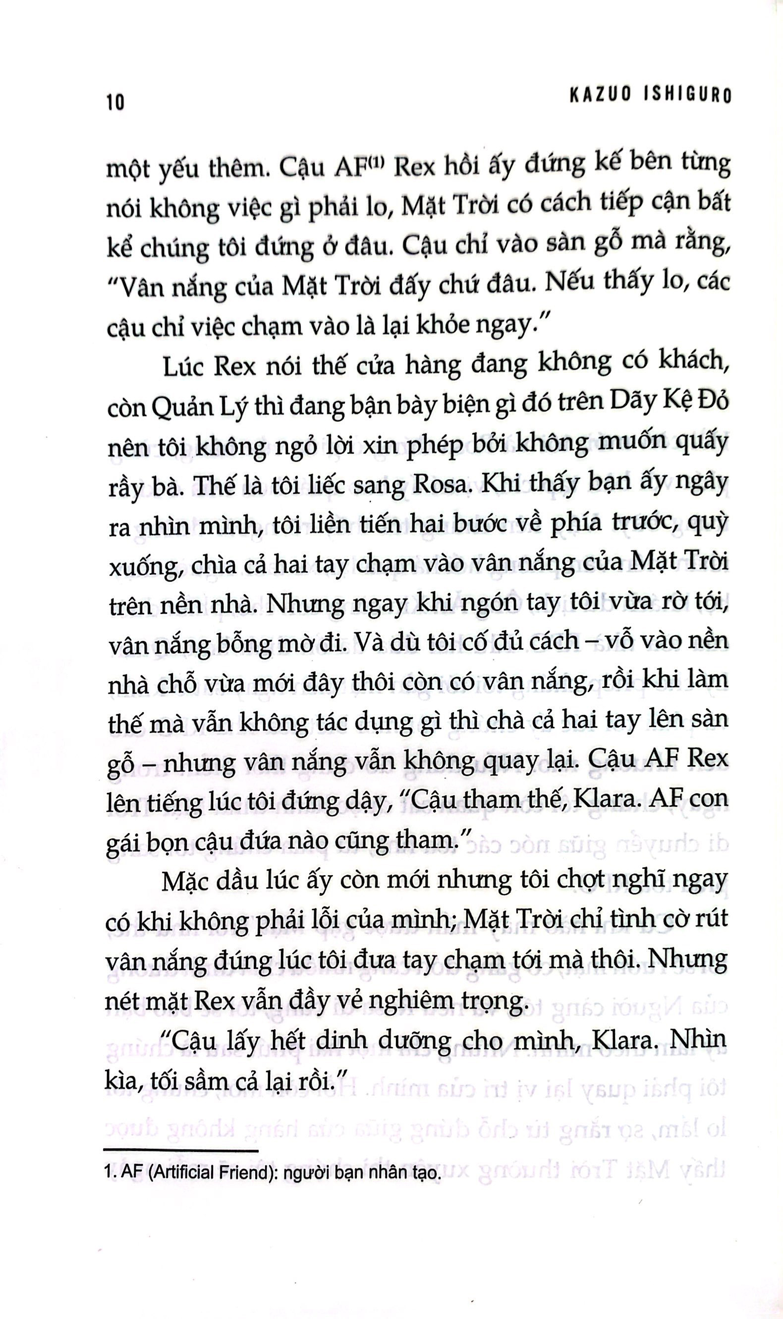 combo sách klara và mặt trời + lý do để sống tiếp (bộ 2 cuốn)