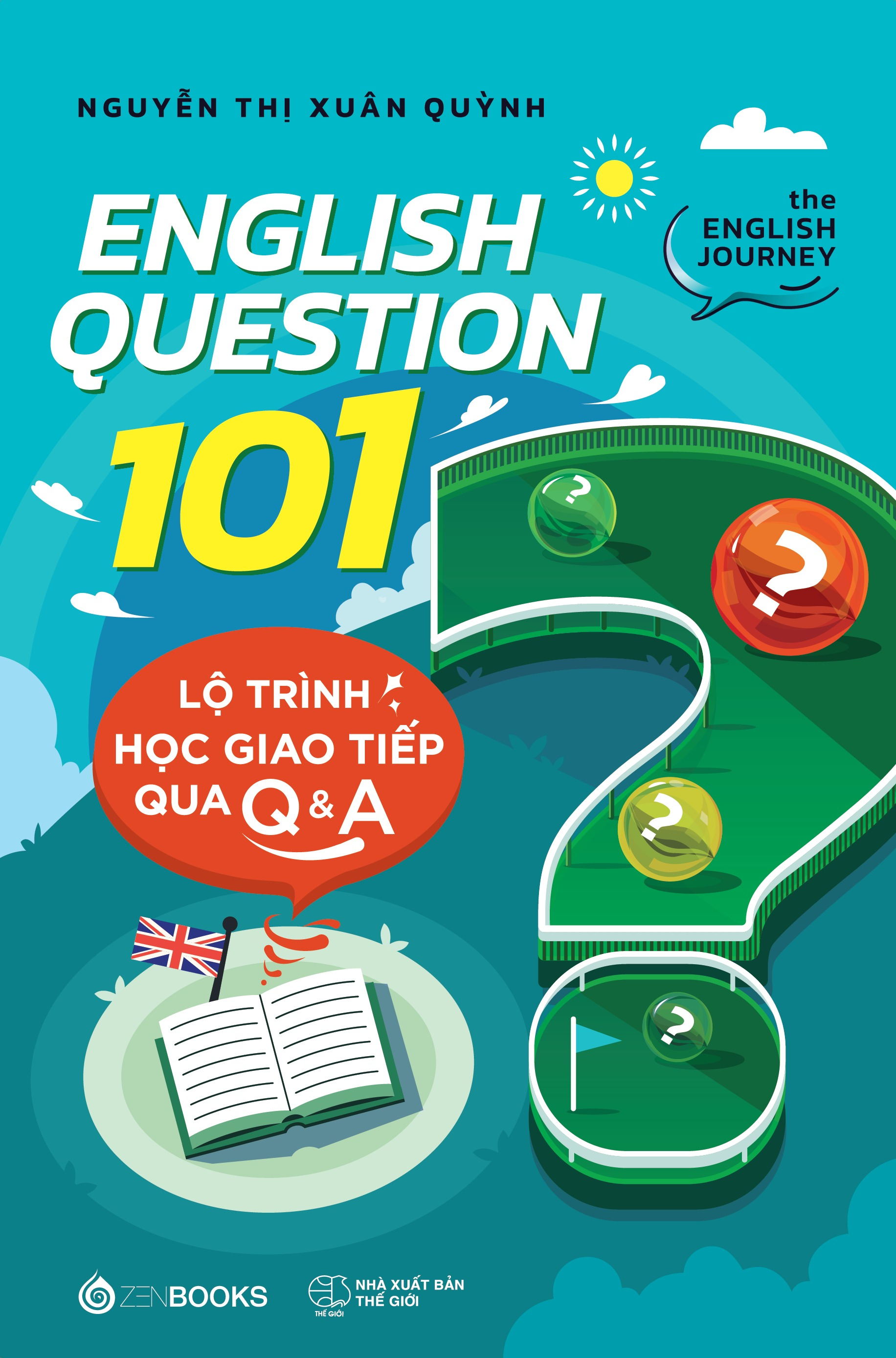 combo sách lộ trình học tiếng anh cho người mất gốc - the english journey + english question 101 - lộ trình học giao tiếp qua q&a (bộ 2 cuốn)