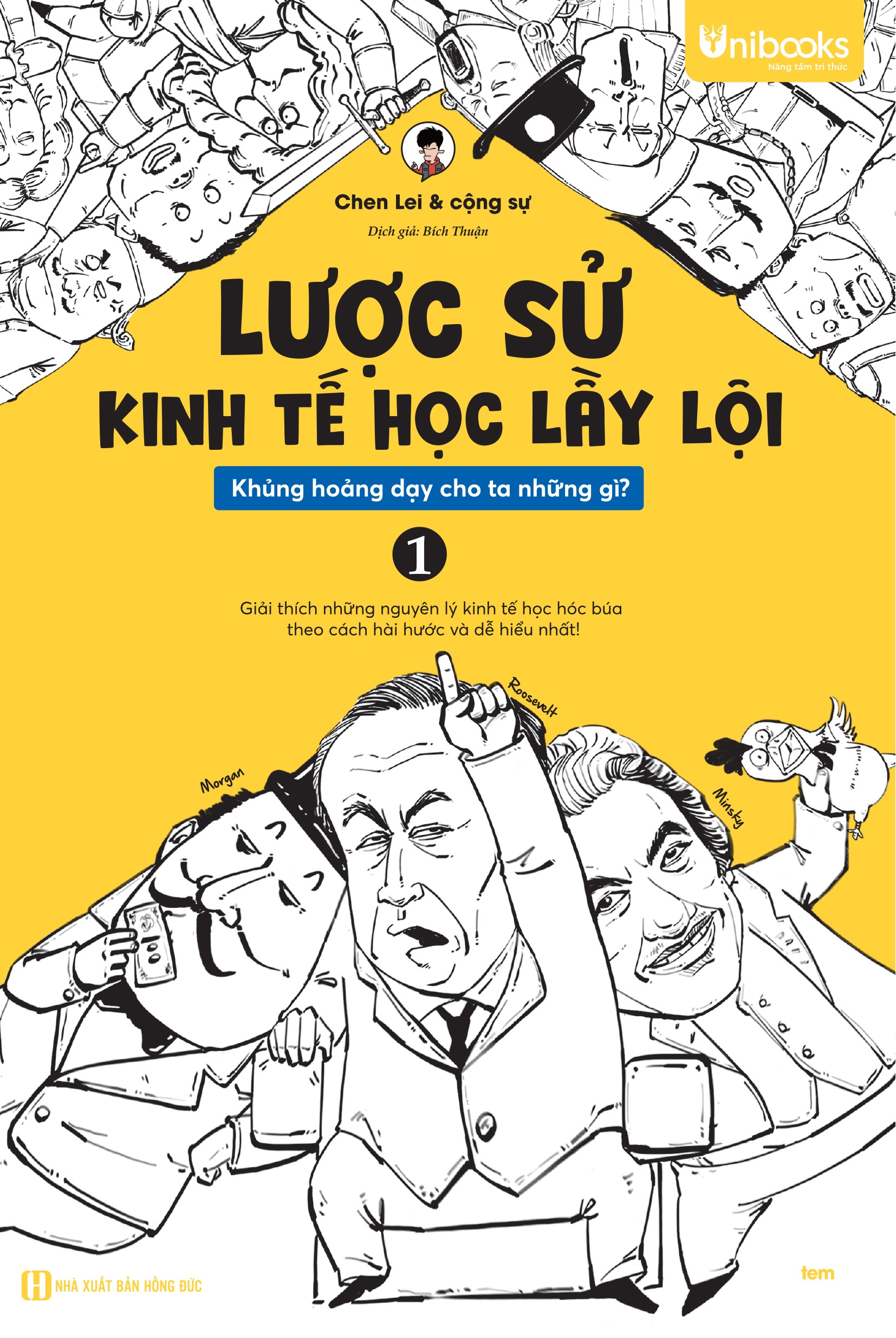 Combo Sach Luoc Su Kinh Te Hoc Lay Loi - Khung Hoang Day Cho Ta Nhung Gi? - Tap 1 + Tap 2 (Bo 2 Tap)