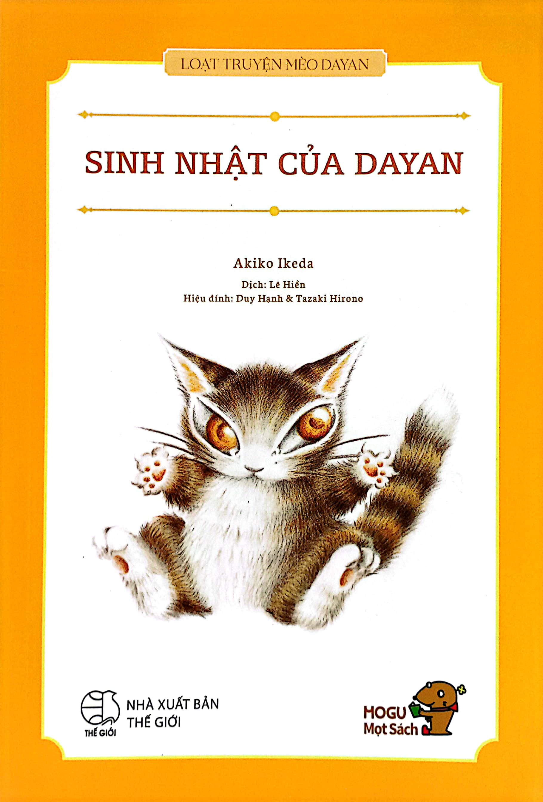 combo sách - mogu mọt sách - loạt truyện mèo dayan (bộ 4 cuốn)