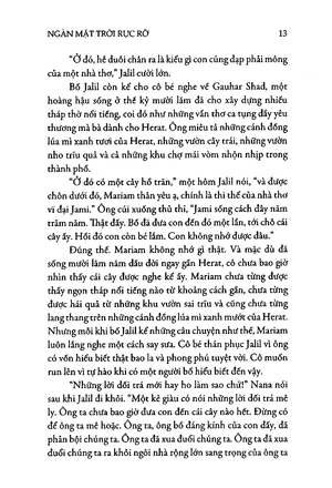 combo sách ngàn mặt trời rực rỡ + bố con cá gai (bộ 2 cuốn)