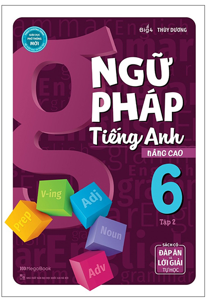 combo sách ngữ pháp tiếng anh nâng cao lớp 6 (bộ 2 tập)