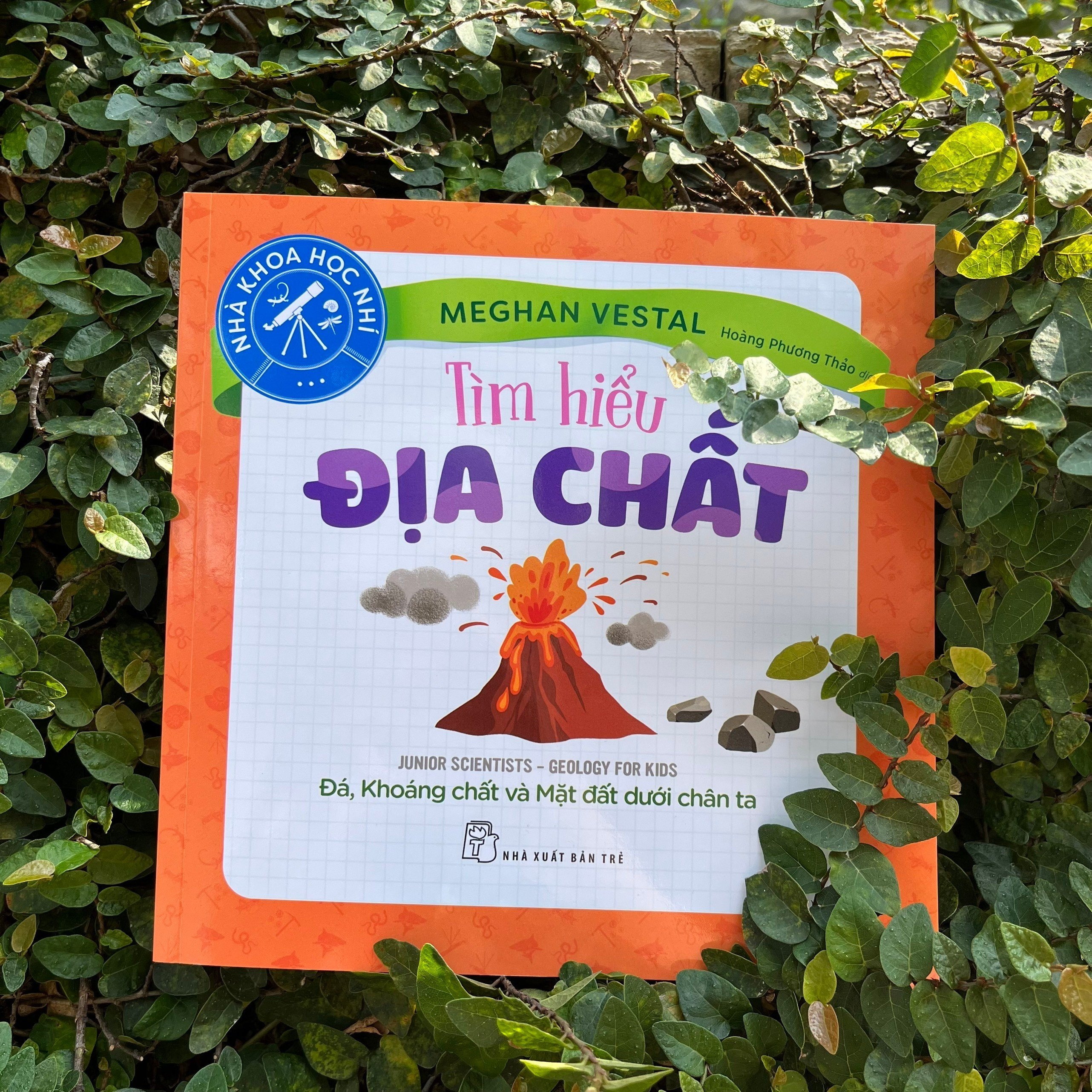 combo sách nhà khoa học nhí - tìm hiểu địa chất + trái đất của chúng ta (bộ 2 cuốn)