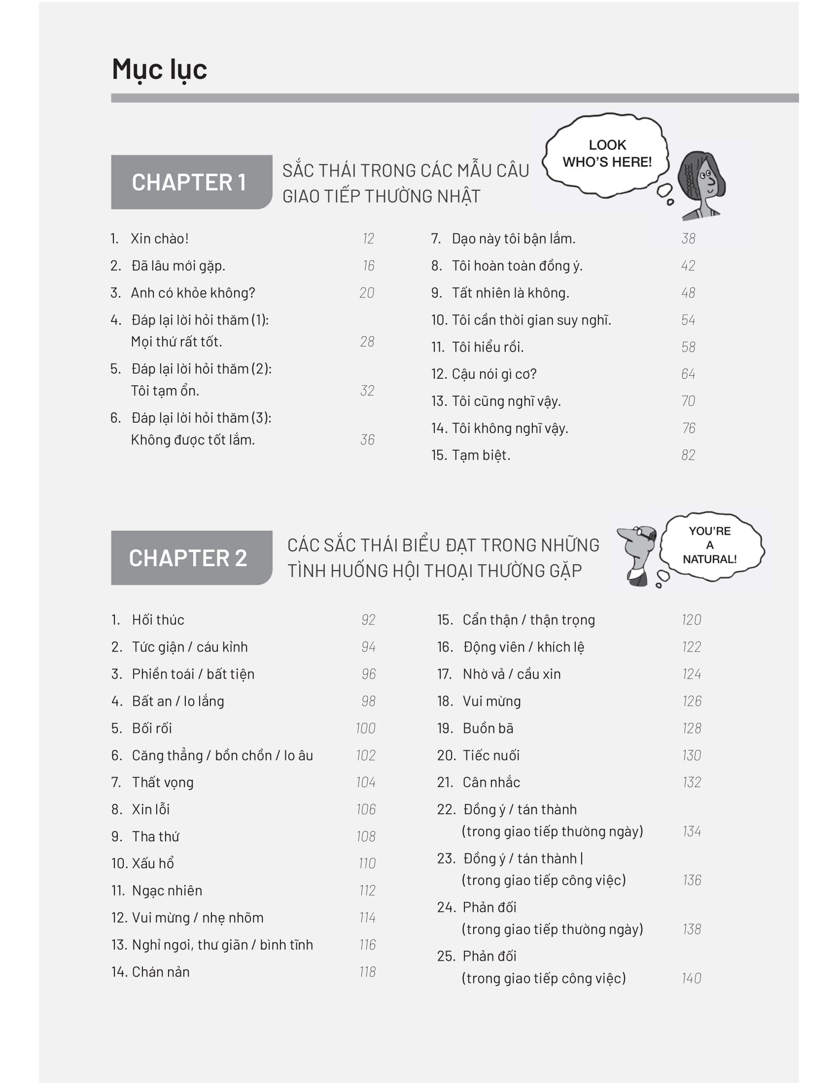 combo sách nuance - 50 sắc thái của từ + nuance - tập 2 - 50 sắc thái câu (bộ 2 cuốn)