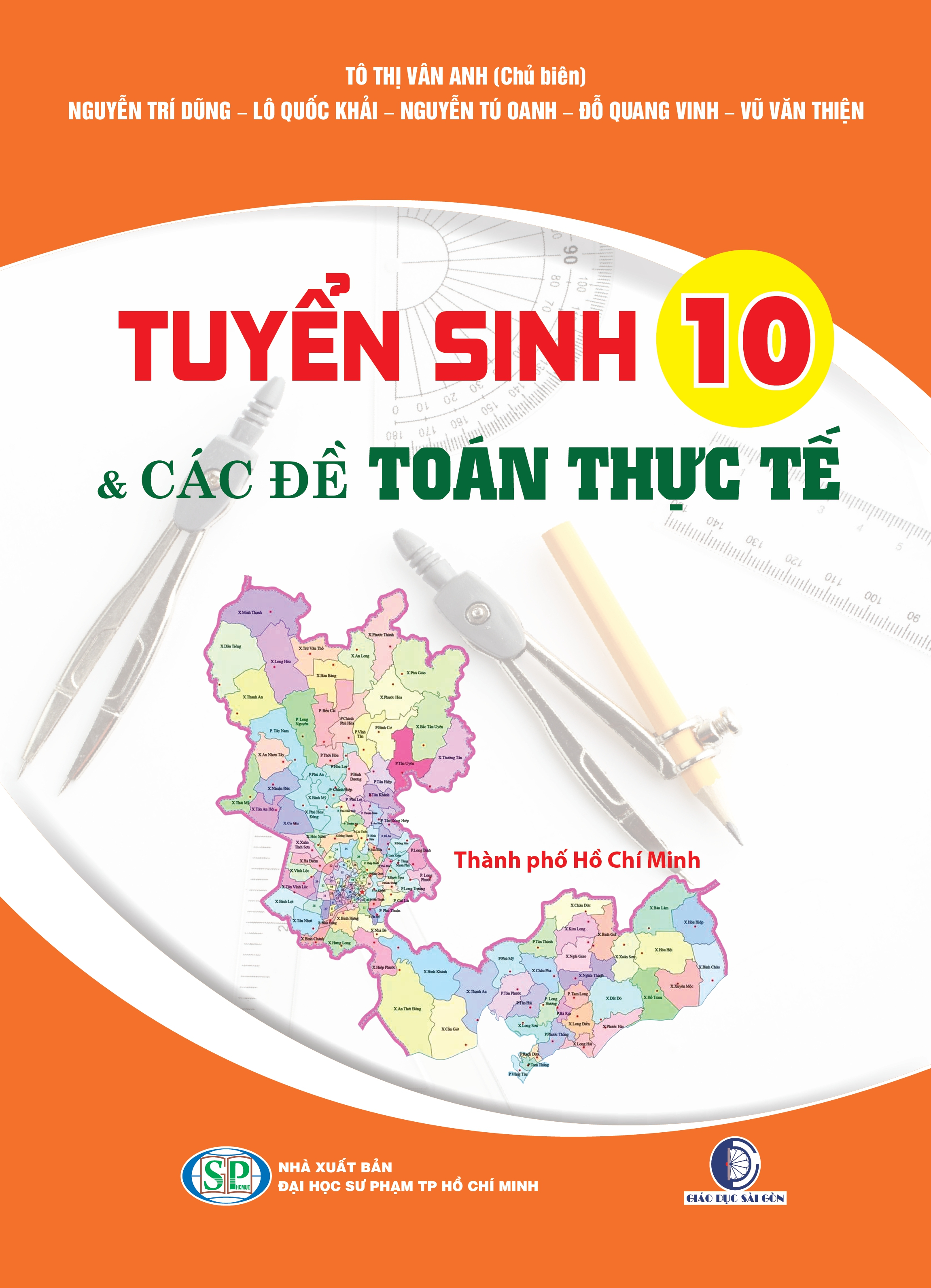 Combo Sách Ôn Thi Tuyển Sinh 10 Thực Tế - Toán + Ngữ Văn + Tiếng Anh (Bộ 3 Cuốn)