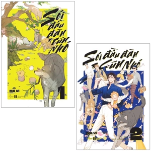 combo sách sói đầu đàn và cún nhỏ - tập 1 và 2 (bộ 2 tập)