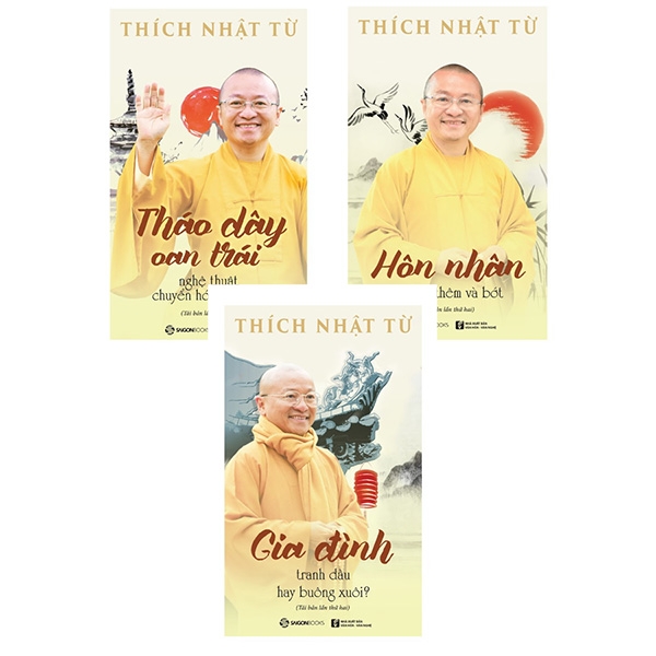 combo sách tác giả thích nhật từ (bộ 3 cuốn) - tái bản 2019